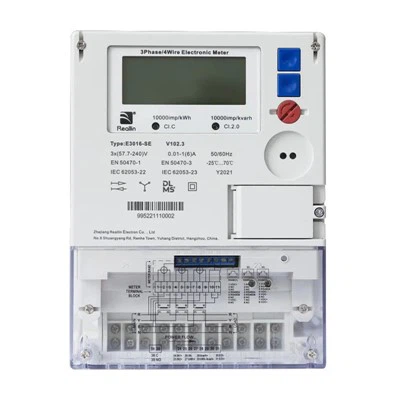 Peb Theem Plaub Hlau CT/CT-VT Ua Haujlwm Meter -- E3016-SE